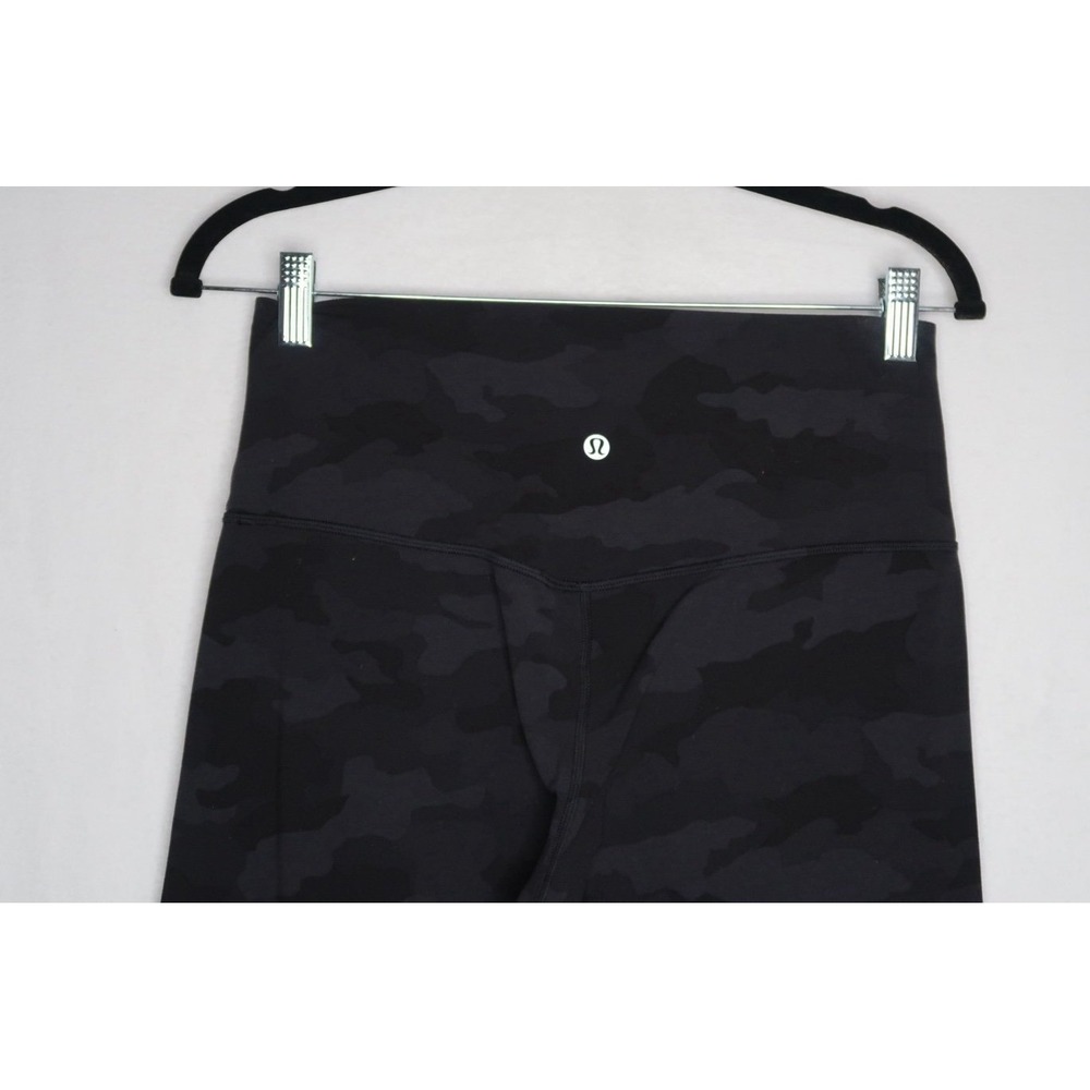 Lululemon Align High Rise Pant 25 Heritage 365 Camo Deep Coal Multi Size 10 - Picture 6 of 9